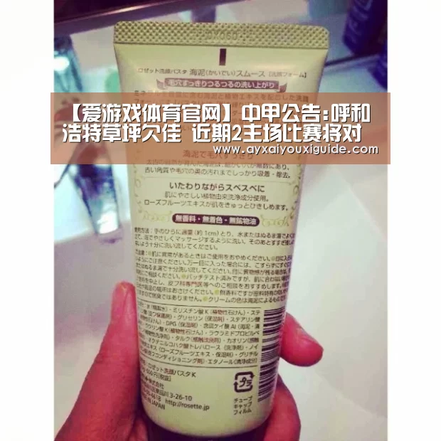 【爱游戏体育官网】中甲公告:呼和浩特草坪欠佳 近期2主场比赛将对调(图3)